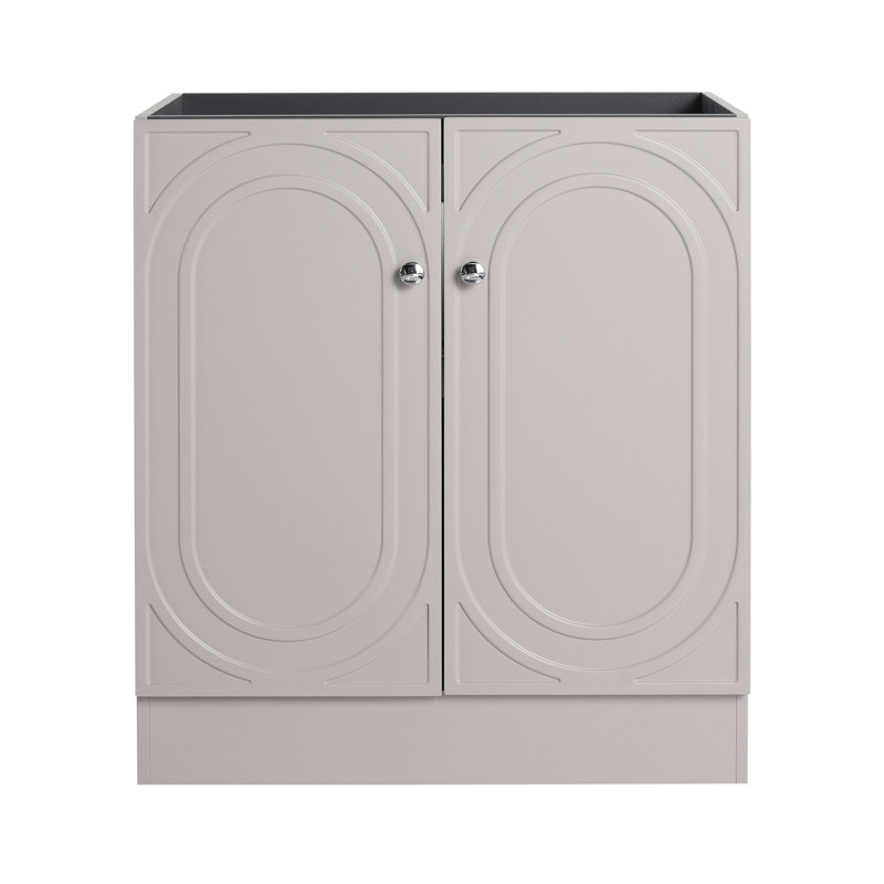 Meuble-lavabo autoportant - sans le lavabo, Kaki