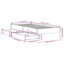 Chapelcrest Solid Wood Drawers Bed Frame-280608943-280608944