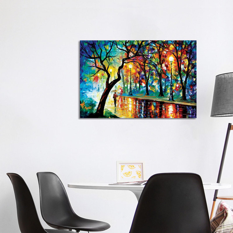 Dark Night II by Leonid Afremov - Painting on Canvas, 101.6 cm H x 66.04 cm W x 1.91 cm D, Wrapped Canvas