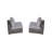 Amy Arelys Wicker Fully Assembled 4 - Person Seating Group with Cushions-1981474884-1981474886