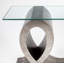 66'' W Glass Console Table-1724689288