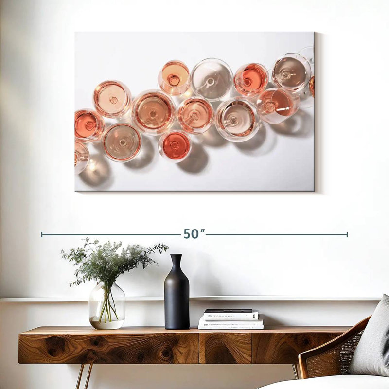Vin rose Yarlin pour tous, H 26 po x l 39 po