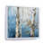Cadre flottant blanc