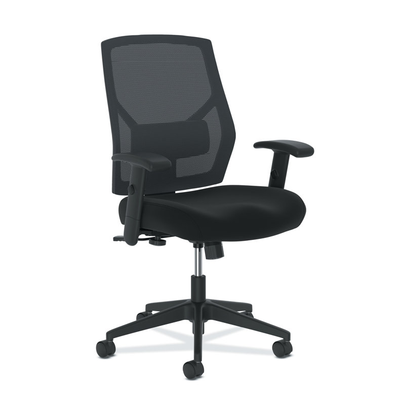 HON Crio Ergonomic Office Chair, Center-Tilt Recline, Black