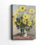 Imprimé floral rétro CCXLI - galerie enveloppée Cavas-1791419800