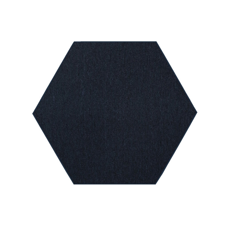 Indoor Outdoor Pet and Kids Friendly Solid Color Navy Area Rugs, Stain & Fade Resistance,  Perfect for Patio, Deck, Picnic, Beach, Backyard, Event, Camping & Wedding Rug