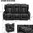 76.7'' Faux Leather Reclining Sofa-90843473
