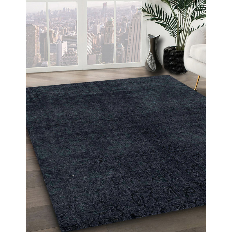 Wescosville Abstract Indoor Rug, Square 7'