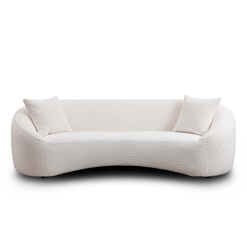 Canapé 93,31 po Minimalist Curved