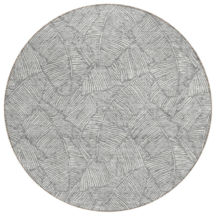 Colwart Flatweave Floral Indoor / Outdoor Rug