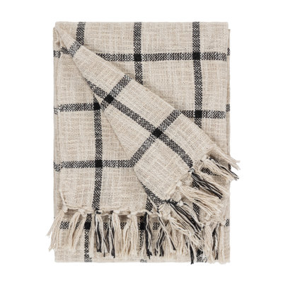 Beni Plain Weave / Muslin Throw Blanket