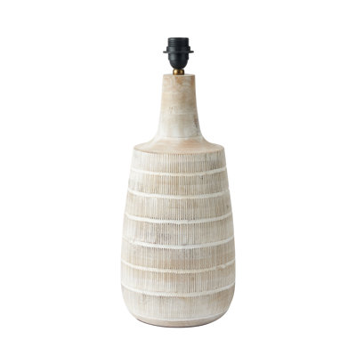Bateman Solid Wood Lamp Base Lamp