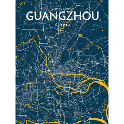 " Guangzhou City Map "