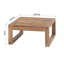 Ensemble de conversation extérieur en teck avec coussins Sunbrella-801300951