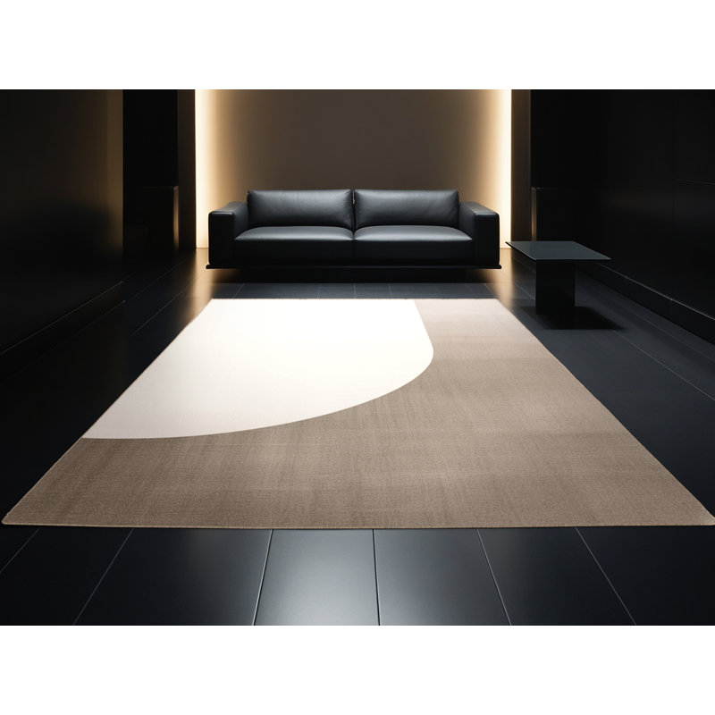Tapis gris moelleux doux et moelleux Eakes, 3 X 5