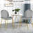 17'' H Velvet Upholstered Side Chair-917853641