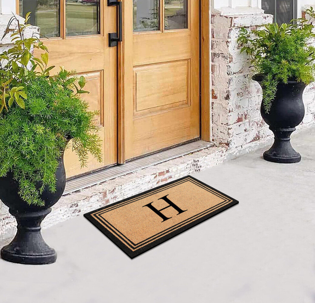 DeHond Non-Slip Doormat, H, 24" X 39"