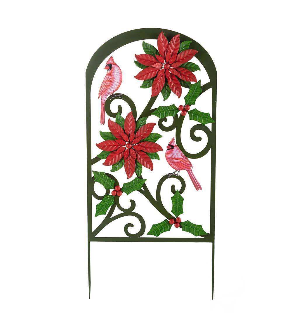 Plow & Hearth Weather Resistant Metal Plants & Flowers Garden Art Wayfair