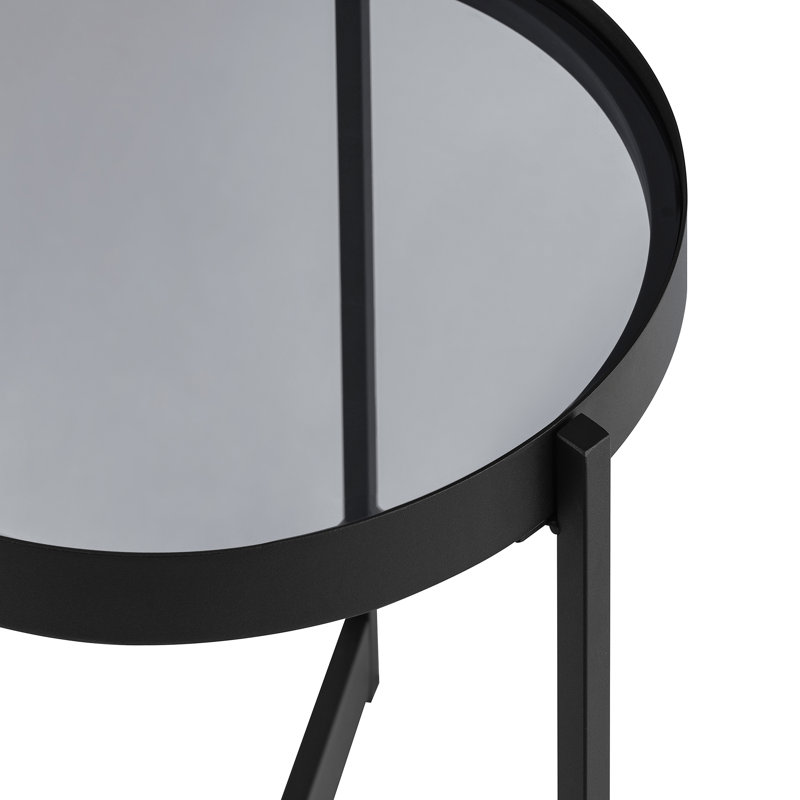 Table d'appoint ronde Cristo