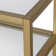 Ceno Glass Top Console Table
