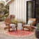 Lynn Performance Oriental Indoor/Outdoor Area Rug