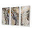 Onyx Détail Composition - Ensemble de 3 reproductions encadrées sur toile-515902363-515902360