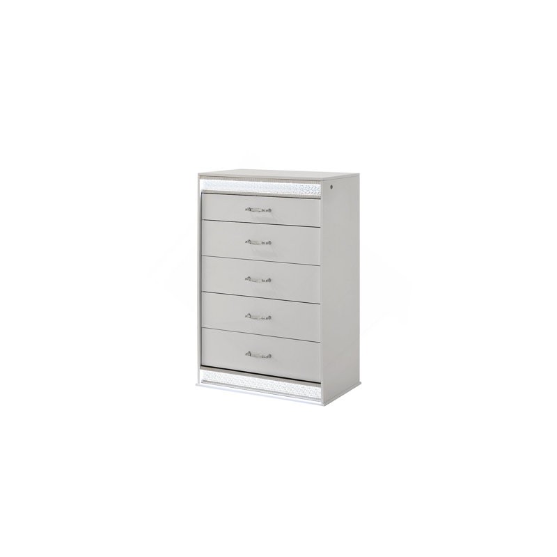 Commode 5 tiroirs Glam