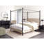 Four Poster Bed Boucle DANNEMOIS-2030184259-2030184262