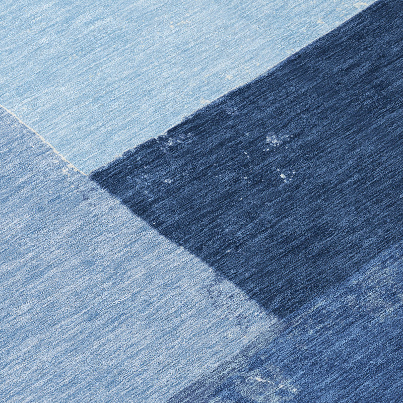 Machine Washable Indoor/Outdoor Chantille ACN2511 Modern Rug, Blue, Rectangle 8' x 10'