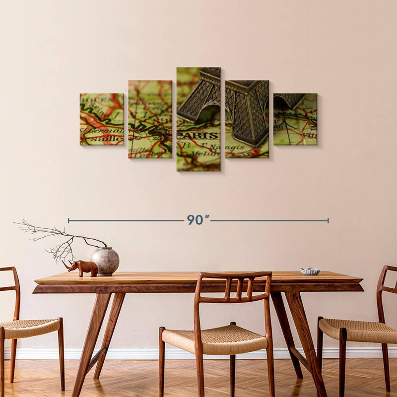 Explore Splendid Paris, 36" H x 80" W