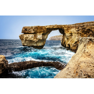 The Azure Window - Wrapped Canvas Print