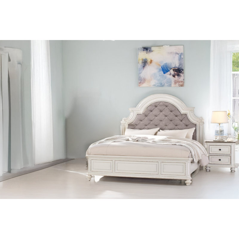 Ensemble de chambre à coucher tapissier Nina, Très grand
