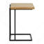 Grande table d'appoint en bois de chêne