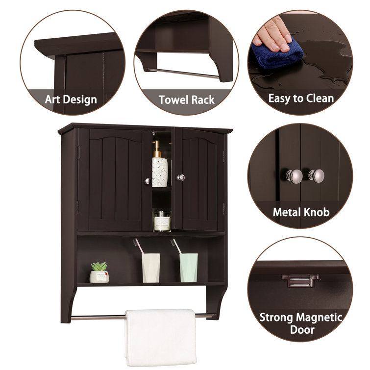 Red Barrel Studio® Iron Wall / Under Cabinet Mounted Paper Towel Holder &  Reviews