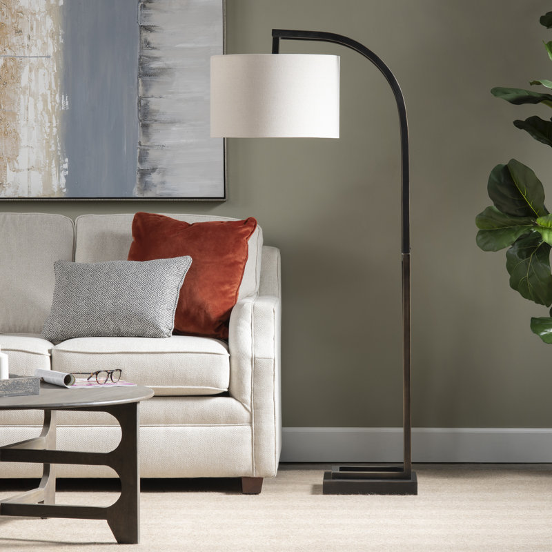 64'' Matte Arched Floor Lamp