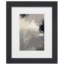 20x20 Frame Black with White Picture Mat for 20x20 Print - or 22X22 Art Without The Photo Mat - Display Your 20x20, Size: 20 x 20