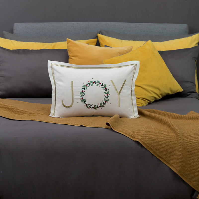 Housse de coussin de Noël décorative avec housse de coussin décoratif
