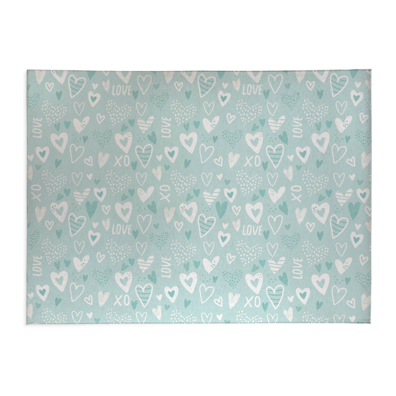 Love Kids Play Mat, Rectangle 2' x 3'
