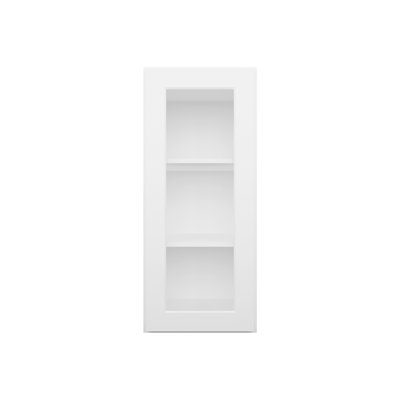 15" x 12" x 36"Camlock Easy to Assemble Wall Cabinet Glass NOT Included