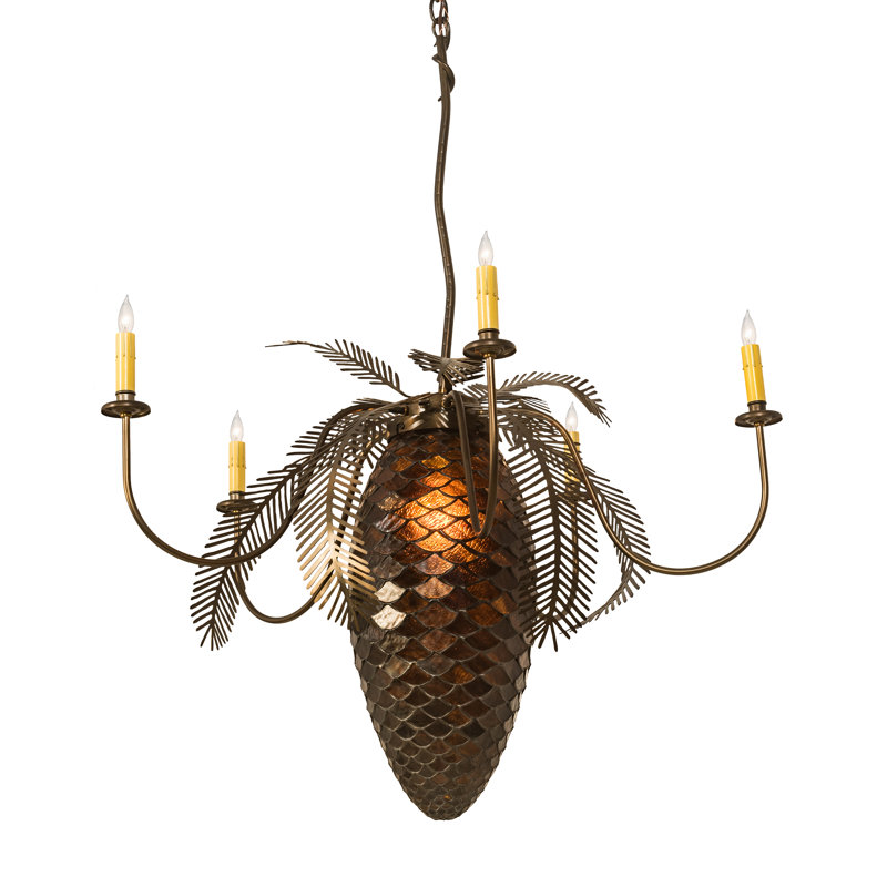 Campbell 6 - Light Chandelier