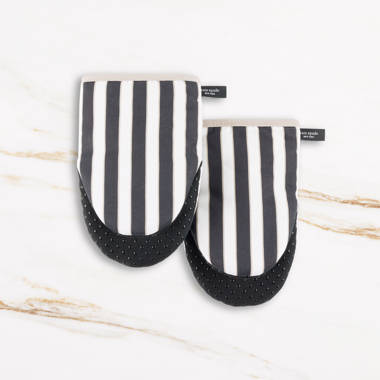 Striped Linen Oven Mitt – KATE MARKER HOME