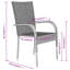 Adryell 8 - Person Patio Dining Set Rectangular Table-2107909353