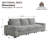 Upholstered  Modular Sofa-250066873-244249960-250066872