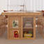 Bureau rectangulaire en bois massif Burlywood-575708355