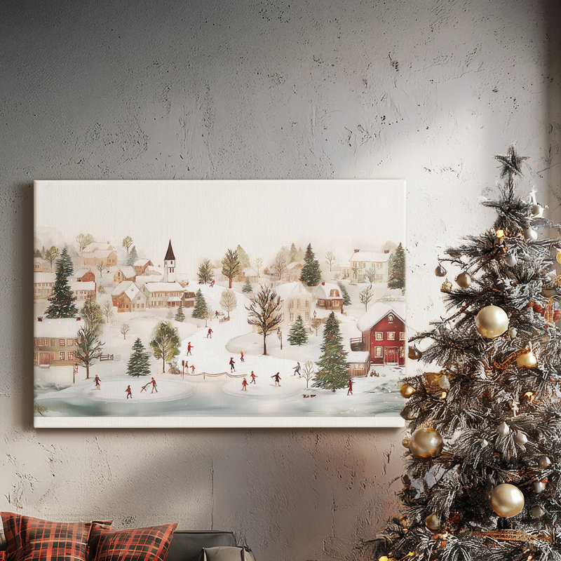 «Frostlit Icicles Serenade», toile tendue avec châssis de qualité supérieure, H 36 po x l 24 po