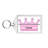 Personalized Dolphin Acrylic Key Chain