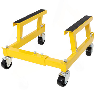 Chariot pour moteur de berceau 1500 lb, jaune