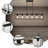 6-Light Rectangular Chandelier Black Chandelier Living Room Chandelier Dining Room Light Fixtures