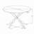 Removable-Top Round Dining Table-74242670