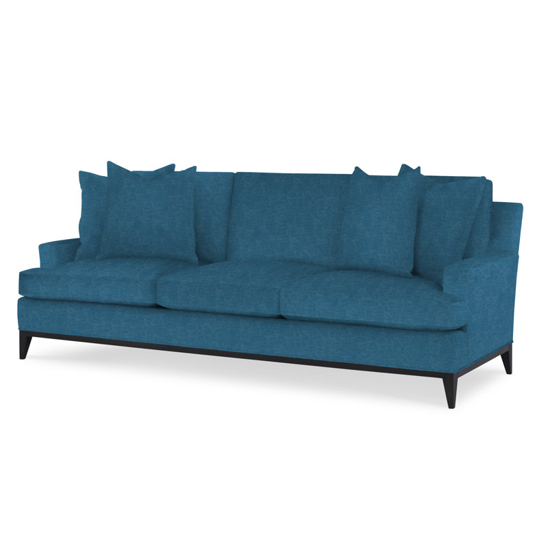 Dapper Upholstered 88'' Sofa, Espresso, Margaret Lagoon